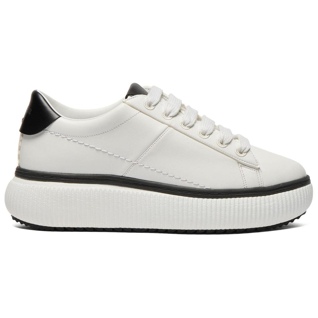 ONITSUKA TIGER Otiger Court Comfortable Versatile Thick Sole Durable Low Top Casual Shoes Women Sneaker White 1182A636-100