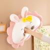 Cute Girl Heart Large Pillow Big White Rabbit Plush Backrest Dormitory Sleeping Gift