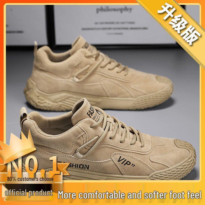 Spring 2025 Men's Non-Slip Work Sneakers - Ideal for Construction Sites and Kitchens