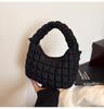 Retro versatile cloud bag new pleated dumpling bag shoulder messenger bag versatile portable shoulder bag