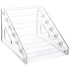 Small Acrylic Display Stand for Figurines and Ornaments - Multifunctional Transparent Staircase Design