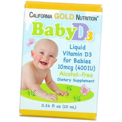 Vitamine D3 pour enfants, Vitamine D3 Liquide pour Bébé, 10ml (36427012)