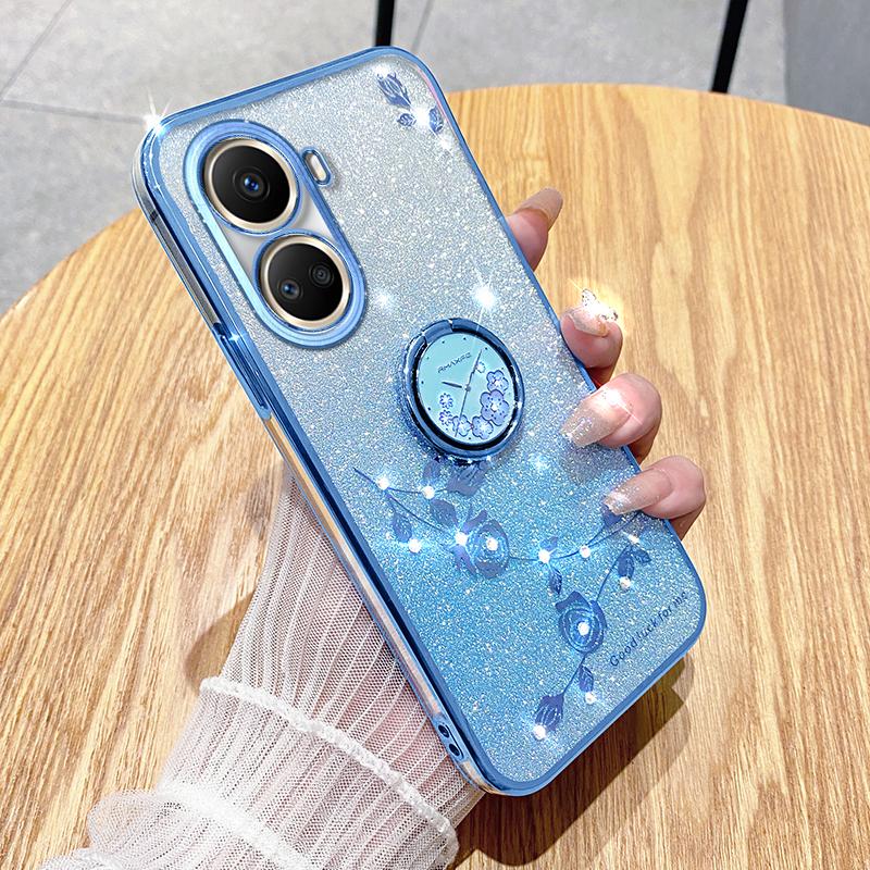KADEM For Huawei Nova 10 SE 4G Case Gradient TPU Kickstand Phone Protective Cover
