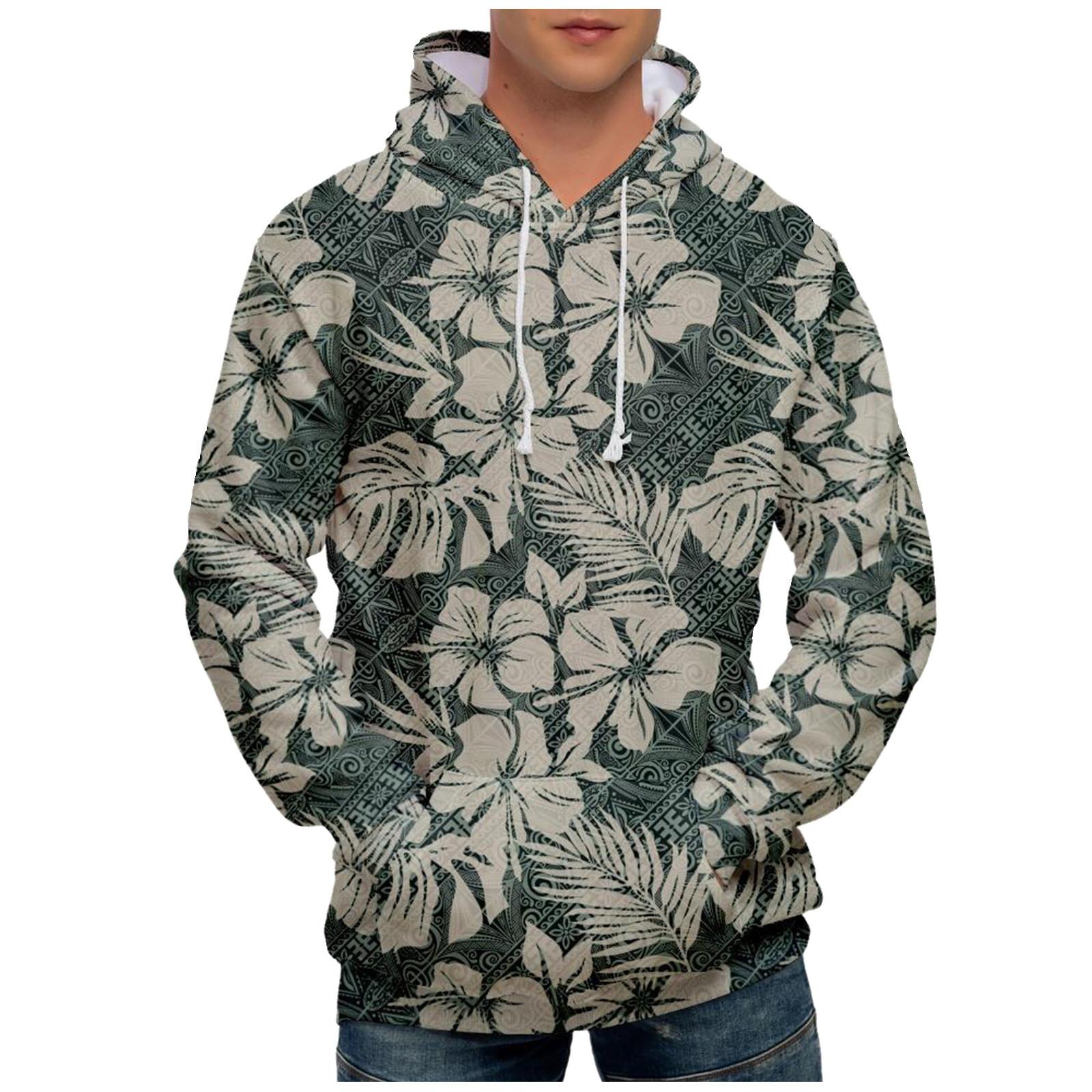 

Модный свободный мужской и женский свитер с капюшоном с длинным рукавом и принтом XXXXL