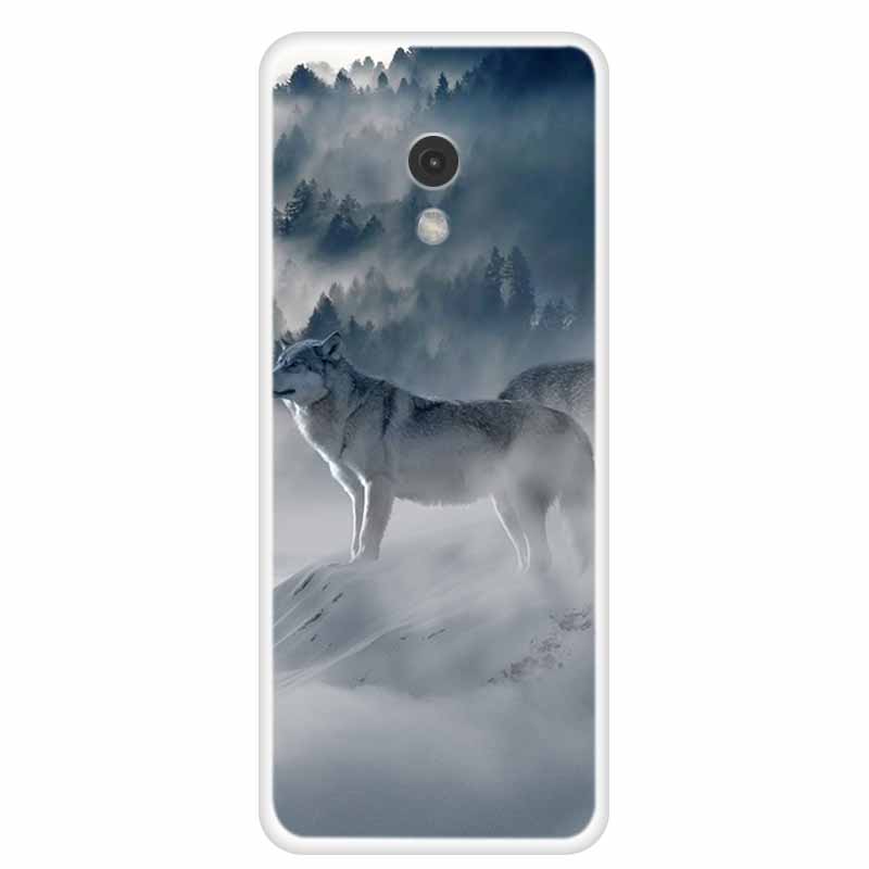 For Nokia 235 4G Case Nokia 215 220 4G Wolf Lion Clear Silicon TPU Back Cases for Nokia 220 4G 4G Phone Cover Cute Soft Fundas