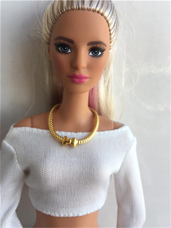 Original Doll Necklace Accessories for Fashion 1/6 BABI/FE/IT/PP/ST Doll Decors