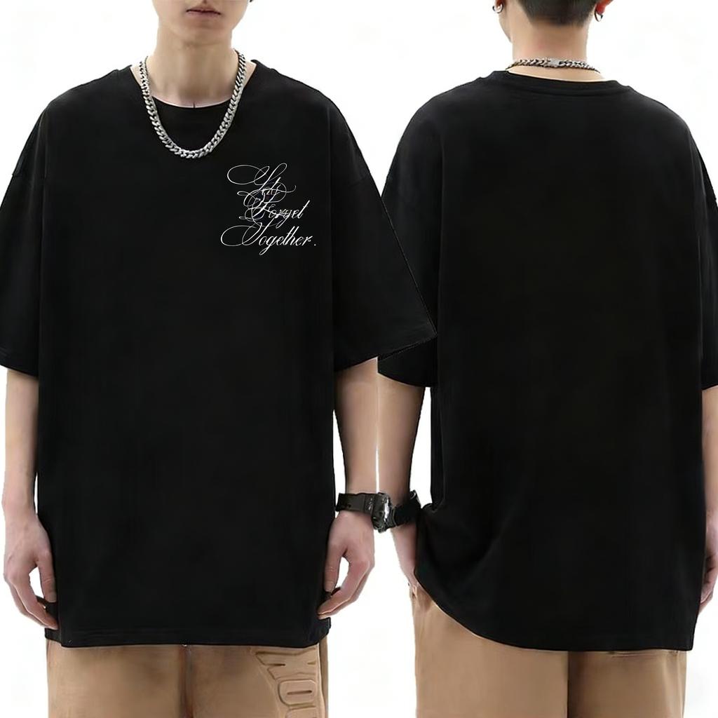 Cleanfit Hip Hop Y2K Cotton Tshirt Oversized Punk Cool Short Sleeve Tshirt Streetwear Goth Clothes ONeck Unique Fashion Tee