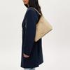Coach Laurel 31 Commuter Large Capacity Detachable Shoulder Strap Tote Bag Women Tote Bag Light-Khaki CR149-IMNLJ
