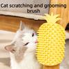 Pet Cat Scratching Device Corner Hair Rubbing Device Cat Itching Scratching Device Cat Toy with Catnip Comfortable Brushing