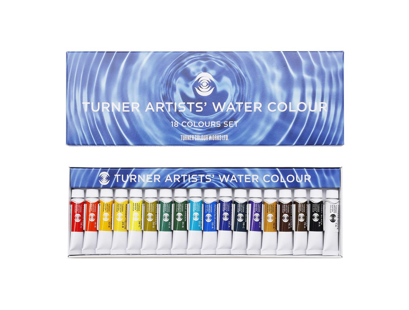 

Художественная прозрачная акварель Turner Color, набор из 18 цветов, WT00518C, 5 мл