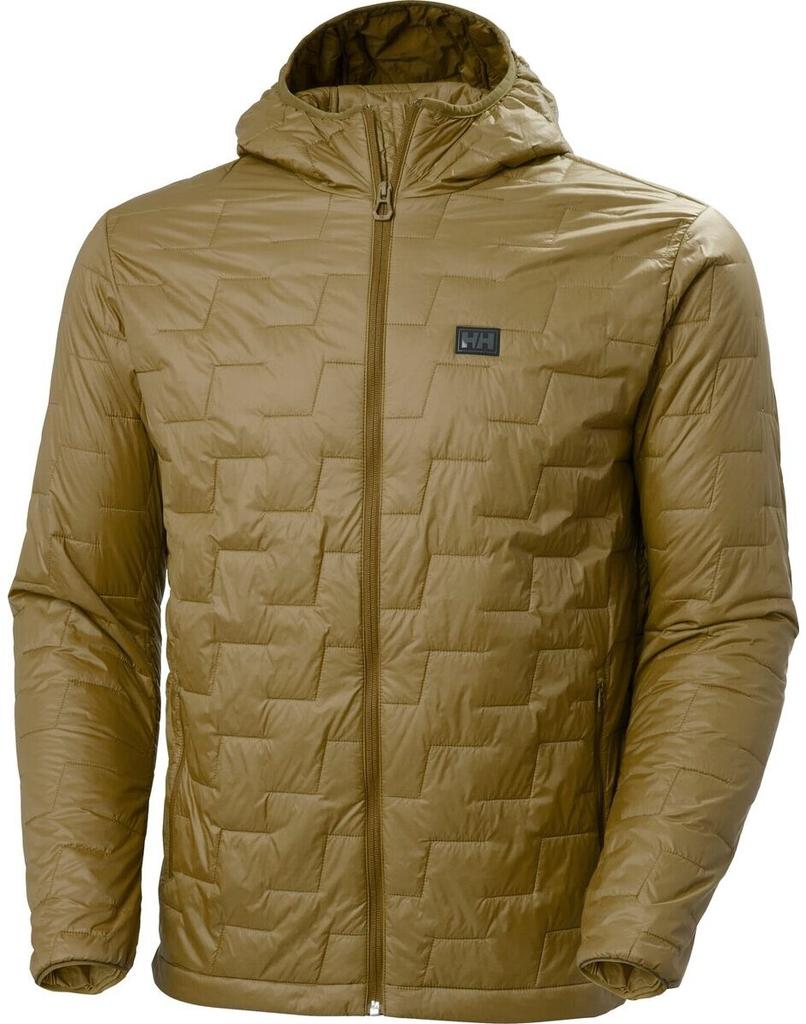Jacket Helly Hansen Lifaloft Hooded Insulator (65604) Men's Insulated Lifaloft Jacket with Hood In Brown