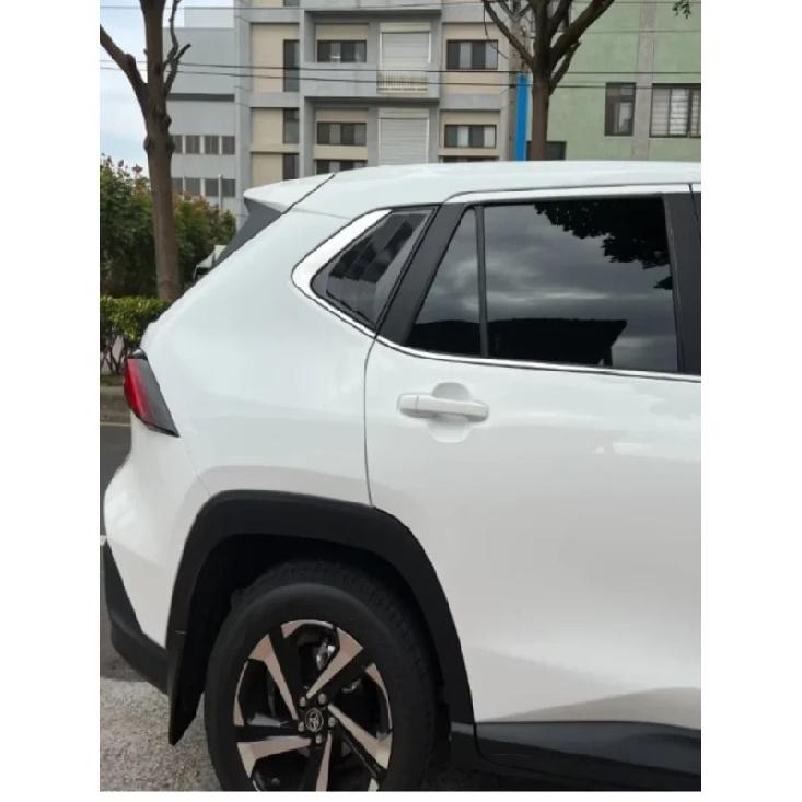 3d Sticker For Toyota Yaris Cross2024-2025 Abs Rear Triangle Louver Window Shade Car Side Spoiler Splitter Trim Parts