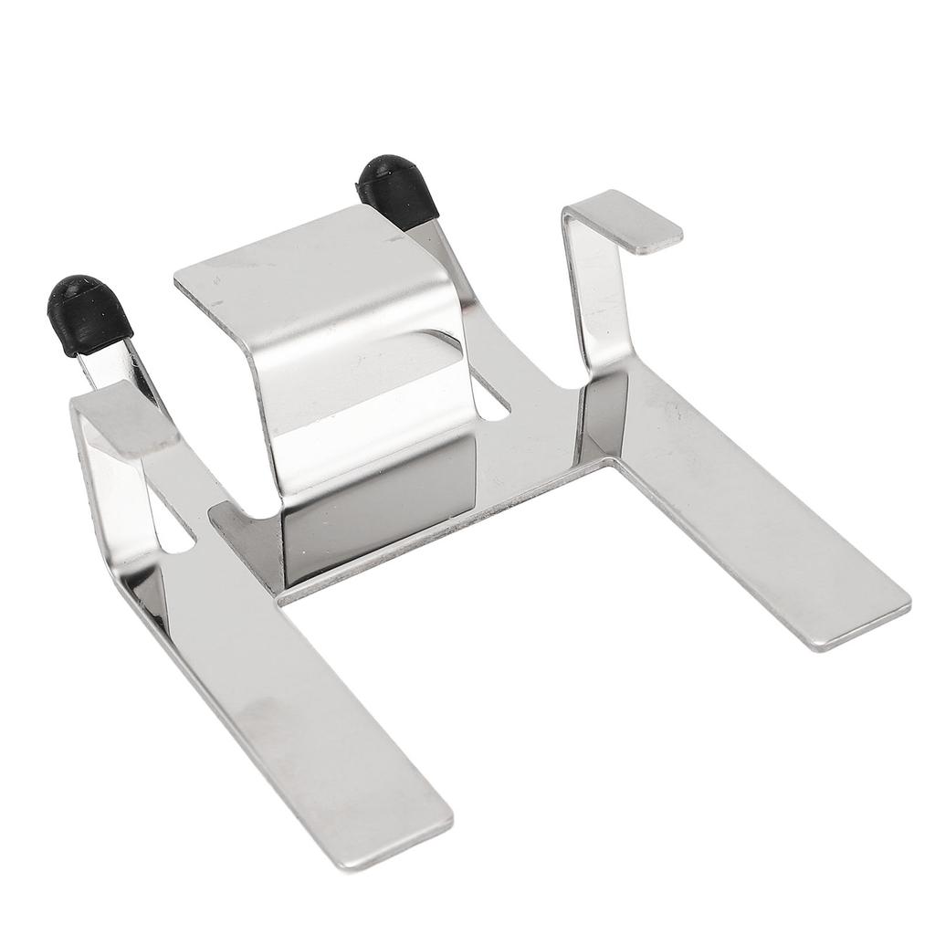 Crock Pot Lid Holder Stainless Steel Slow Cooker Lid Organizer Rack with Anti Slip Silicone Pad for