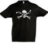 Skull & Crossbones Kids Boys Skull and Crossbones Pirate Kids Boys T-Shirt