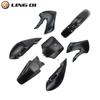KLX110 Motorcycle Parts Dirt Bike Plastic Fairing Fender Kit and Number Plate  For KLX 110 KX65 DRZ110 RM65