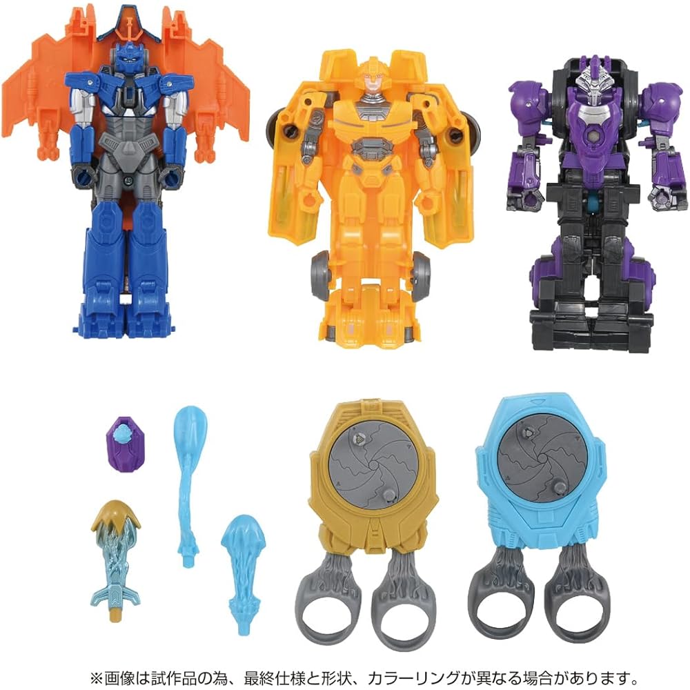 Transformers ONE OCR-02 Cybertron Rush Battle Action Figures Set with Heroes and Accessories