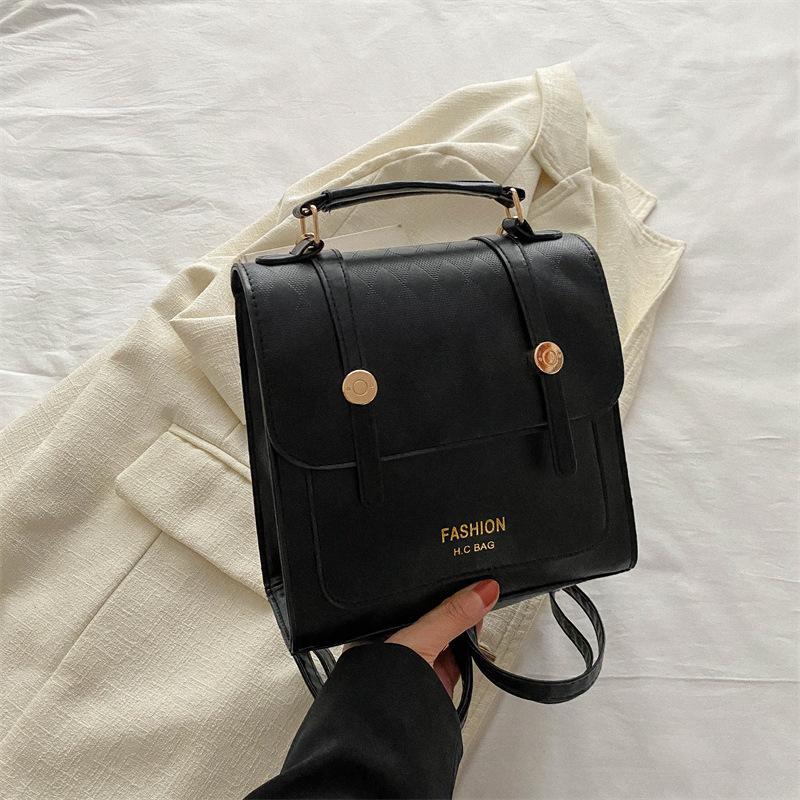 

Корейская версия школьного рюкзака 2024 года, новый модный рюкзак, ретро-рюкзак для путешествий, нишевый дизайн рюкзака чёрный