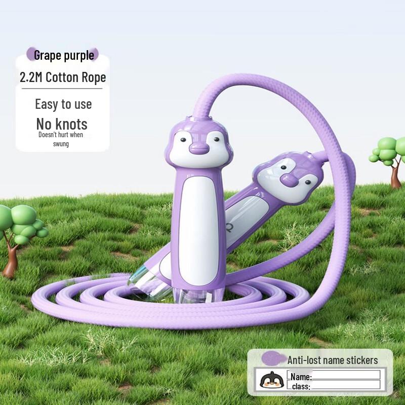 Cute Penguin Tangle-Free Kids Skipping Rope