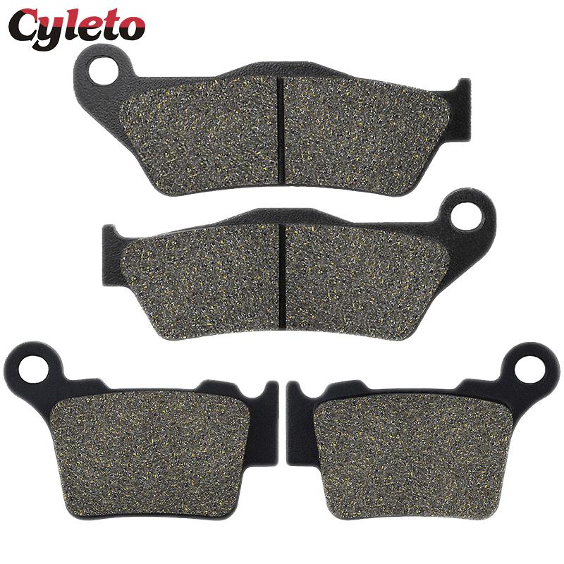 Motorcycle Front Rear Brake Pads for KTM SX 85 XC XCW SXF EXC 250 300 TPI 2020 125 150 200 350 450 EXCF XCRW 400 500 525 530 625