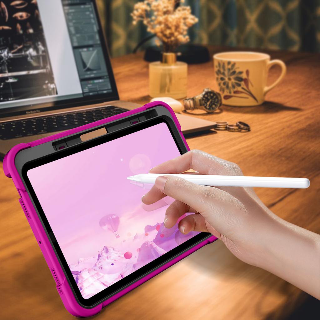 Armor Stand Case Universal for IPad 11 Inch 2025 A16 11th 10.9 2022 10th Gen A3354 A3355 A3356 A2757 A2777 A2696 Anti-Slip Cover