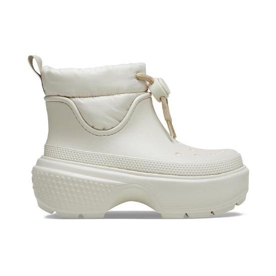 Crocs Stomp Puff Boots Stucco Unisex 209324-160