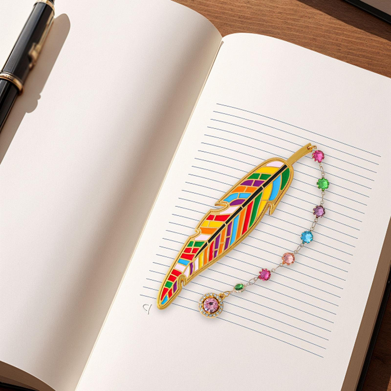 

Creative, Stylish, Unique And Cute Metal Leaf Shaped Bookmark золотой
