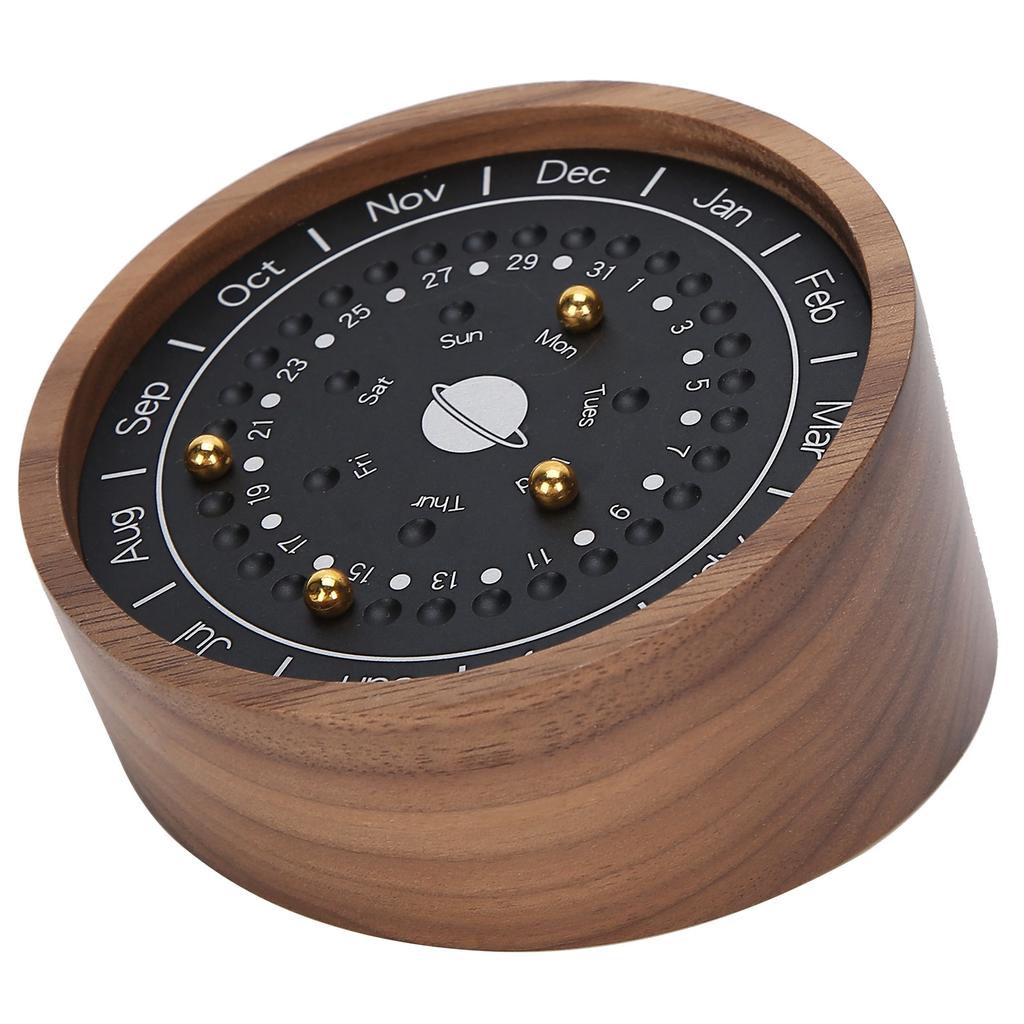 Plary Calendar Wooden Business Table Desk Calendar Home Decoration Ornaments
