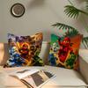 Cool Cartoon-N-Ninjago Pillow Cushion Cover Pillowcase Living Room Sofa Home Decor Customized
