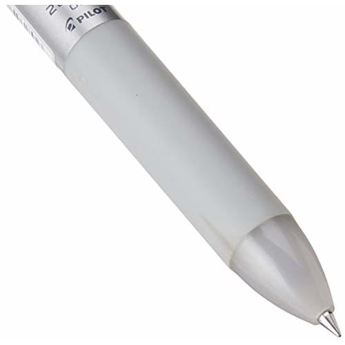 Pilot 2-color Ballpoint Pen That Disappears When Rubbed Frixion Ball 2 0.5 Silver LKFB40EFS