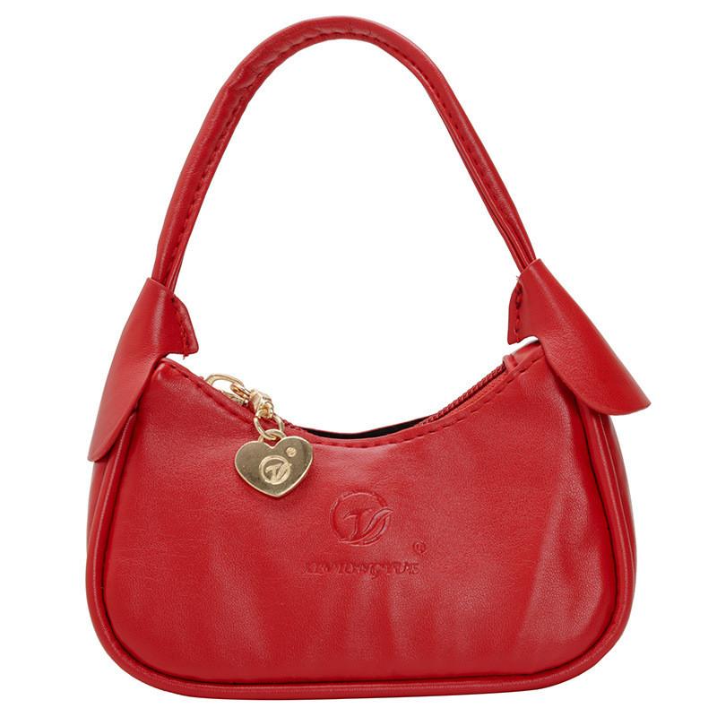 Stylish And Versatile Children's Mini Handheld Shoulder Bag In Trendy Colors For Daily Use