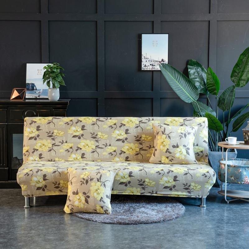 Elastisk sammenleggbar sovesofatrekk Alt-inkludert Tight Wrap Sofa Håndkle Sofatrekk Glidetrekk uten armlen Housse De Canap
