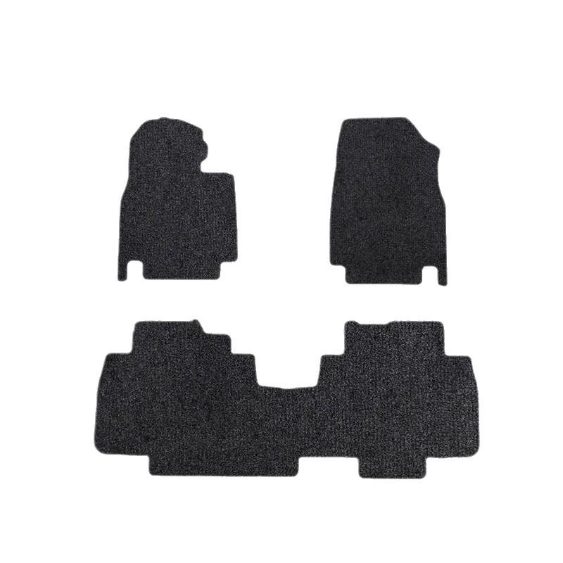 Black Nylon Flocking Dirt-Resistant Floor Mats for BYD Tang 2018-2019