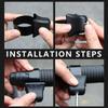 28GC Impugnatura Acceleratore Ergonomica Manubrio Antifatica Manopola Acceleratore in Plastica Accessorio Semplice da Installare per Motociclette
