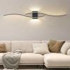 Moderne LED-Wandleuchte 100/120CM Langer Streifen Wandleuchte Wohnzimmer Schlafzimmer Nachttisch Bar Heimdekoration Fernbedienung LED Lustre
