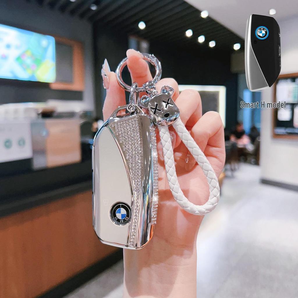 BMW Schlüsseletui für 5er 525iL, 7er X7i; Unisex Design für 2er X2i, 5i, 7i, X6, X5