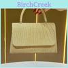 Metallic Folded Clutch Bag With Magnetic Closure For Evening Events
