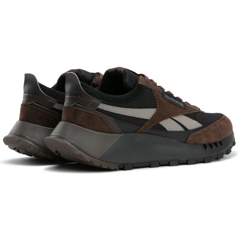 Reebok CL LEGACY W+ Low Top Running Shoes Unisex Brown Black Sneakers 24FRC903U3-GBR