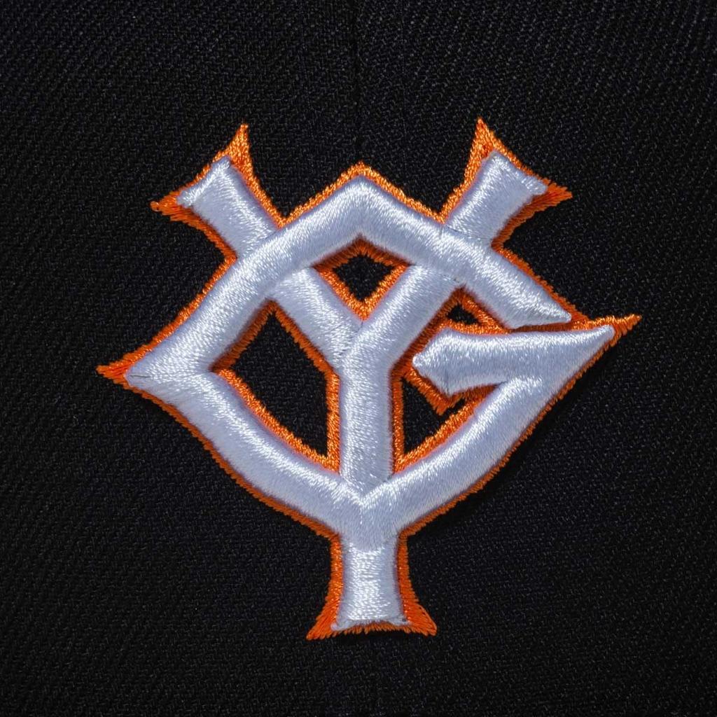 New Era Newra Cap 9FIFTY NPB YG BlackOrange ML 950 NPB YOMGIA BLK ORA WHI 25J