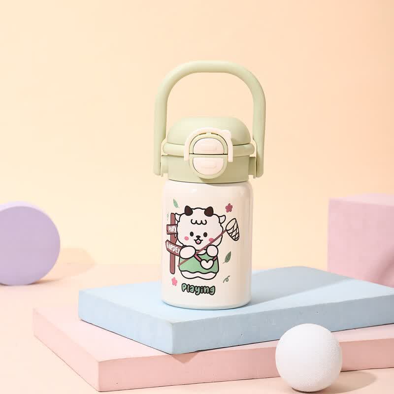 Shangqi Cartoon Vacuum Insulated Bottle with Handle