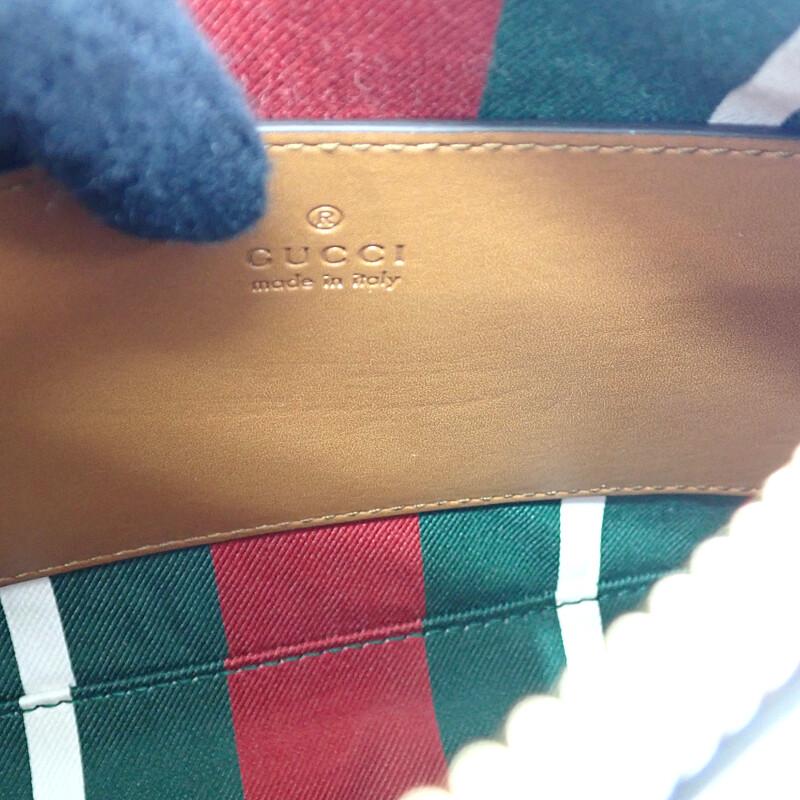 Gucci 815218 FAEAA 9762 2WAY Bag Brown Leather Women