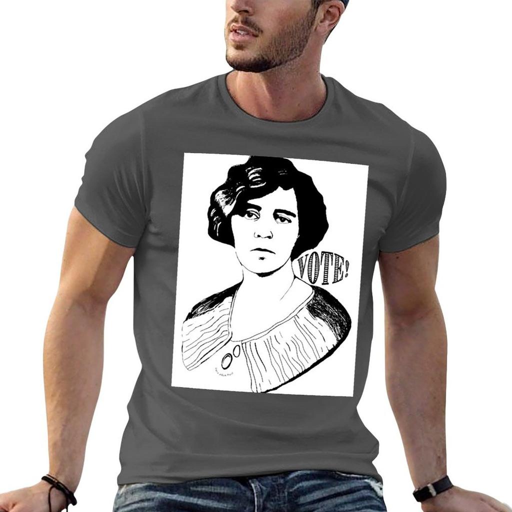Vote TShirt Daily Wear Plain Short Sleeve Shirt