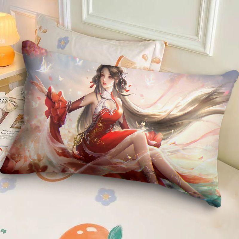 Anime Student Dormitory Room Bedroom Sleeping Pillow Sofa Decorative Cushion