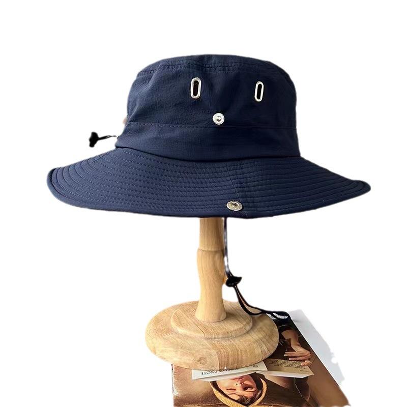 Summer western adult cowboy hat children big eaves mountaineering sun protection shade outdoor seaside bucket hat
