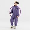 Boys' Stand Collar Half-Zip Sports Tracksuit Set