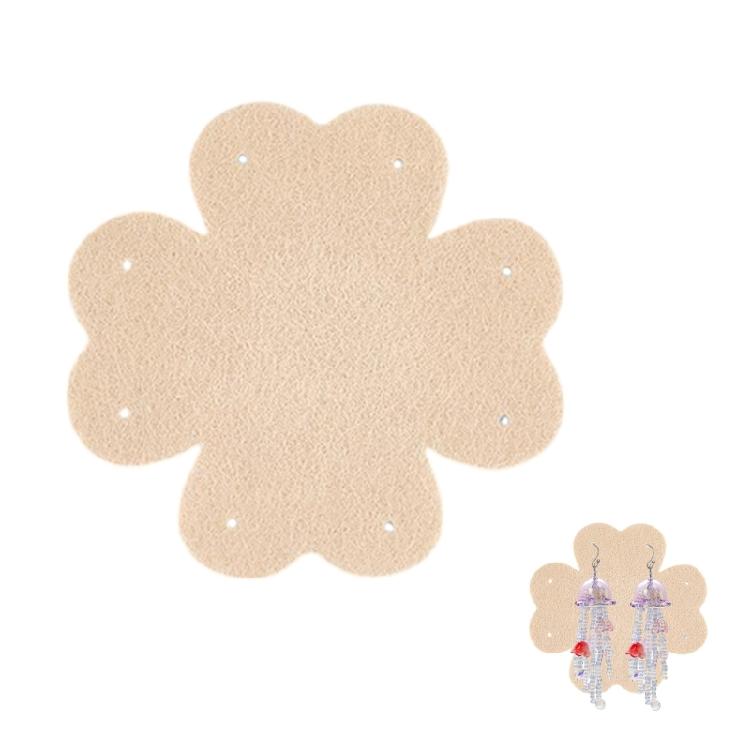 10Pieces Travel Felt Jewelry Display Pads Jewelry Storage Protections Pads Perfect for Storage of Earrings and Necklaces