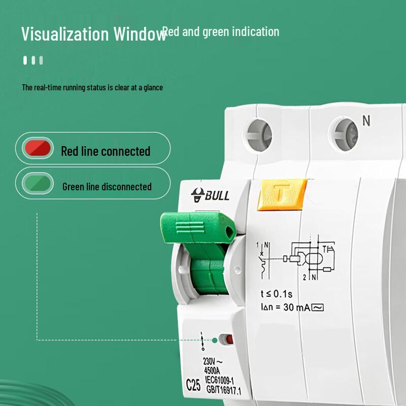 BULL LBE5-63A Series Residual Current Circuit Breaker