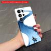 2DFlat Samsung Phone Case Serpentine River Journey Boat Scene Applicable To Galaxy S22 S23 S24 S25ULTRA S26 A12 A13 A14 A15 A16