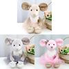 Plush Ballet Mouse Toy With Pp Cotton Filling For Girls And Kids Gift