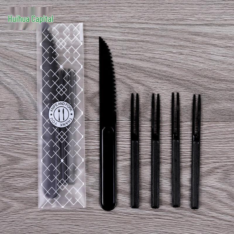 Disposable Cake Knife and Fork Set