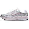 Novos Tênis de Corrida Cano Baixo Resistentes à Abrasão P 6000 Feminino Branco Prata BV1021-108
